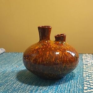 '80's Handmade Ceramic Vase